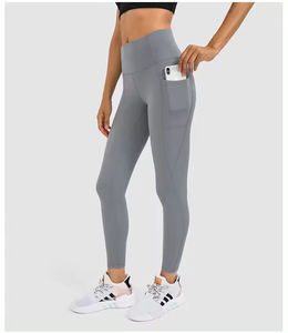 Leggings de sport pour femmes avec poches, taille haute, effet ventre plat, pour yoga, gym, fitness, course et entraînement - Product Image 3
