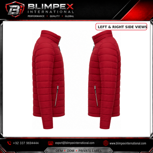 Hot Selling Latest Design <b>Lightweight</b> Winter <b>Casual</b> Men Puffer <b>Jacket</b> with Zipper Stand Collar Customized Color - Product Image 3