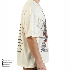 Camiseta de Lujo 100% Algodón, 250gsm, Gruesa, Transpirable, Ecológica, con Logotipo Personalizado, Impresión DTG, Estilo Urbano, para Hombre - Product Image 2