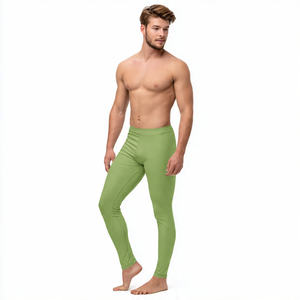 Leggings de Compresión Sublimados OEM para Hombre, Capa Base Deportiva, Cintura Media, Sólidos, Elásticos en Cuatro Direcciones, Secado Rápido - Product Image 5