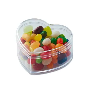 Kwang Hsieh Food Grade Stackable Plastic Heart Shaped Container with Lid