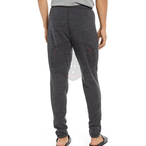 Pantalon de survêtement pour homme grande taille, taille haute, personnalisable avec logo, décontracté, écologique, respirant, en molleton de coton, pour usage extérieur - Product Image 3