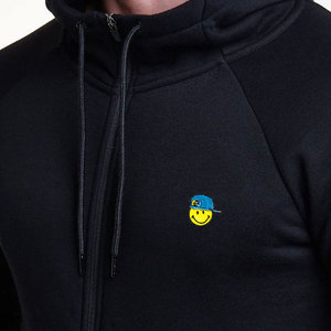 Ensemble de survêtement pour homme en molleton à capuche avec strass, deux pièces, avec pantalon de jogging et sweat-shirt - Product Image 4