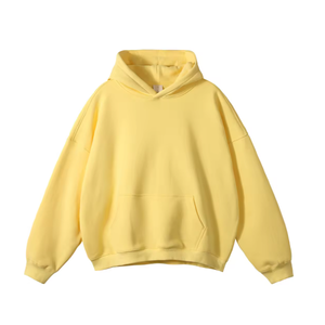 Sudaderas con Capucha Personalizadas para Hombre, 100% Algodón, Transpirables, de Secado Rápido, Ecológicas, Estilo Urbano, Color Sólido, Talla Grande - Product Image 2