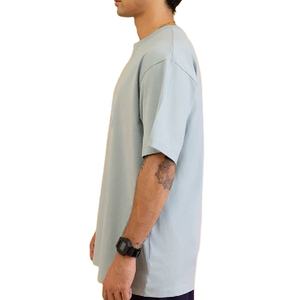 Camisetas Casuales de Manga Corta para Hombre, Talla Grande, 100% Algodón, de Alta Calidad, con Logotipo Personalizado, Servicio OEM, Transpirables, 220g - Product Image 6