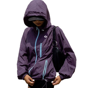 Low MOQ Wholesale Women's Hooded Windbreaker <b>Jacket</b> Lightweight Hiking <b>Zip</b> <b>Up</b> Coat Running Casual Streetwear <b>jacket</b> for men Bulk - Product Image 5