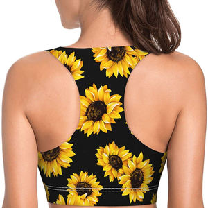 Sujetador Deportivo Personalizado para Mujer, Sublimado, para Entrenamiento, Top Corto, Ecológico, Reversible por Delante, Ligero, Transpirable, Talla Grande - Product Image 2