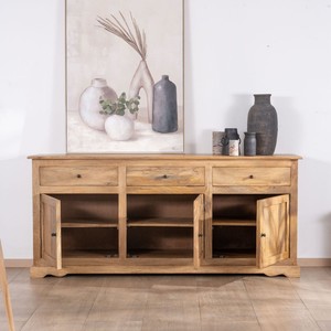 Vandana Autumn Line style <b>sideboard</b>, 180 cm, in mango wood - Product Image 2