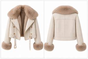 Custom Trending Bomber Canvas Jacket Hooded Collar Cuffs Belted Moto Style Eco-Friendly Waterproof Breathable <b>Winter</b> <b>Coat</b> - Product Image 5