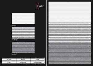 Azulejos de porcelana modernos con acabado mate de 300x600 mm, diseñados para mejorar la armonía interior con una estructura resistente y una estética discreta. - Product Image 3