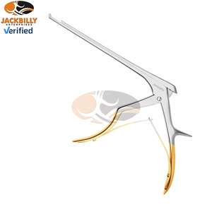 JACKBILLY Love Kerrison Rongeur Punch Instrument with Thin Foot Plate 40 Degree Forward <b>Bite</b> 2mm <b>Bite</b> Size High Quality Surgical - Product Image 2