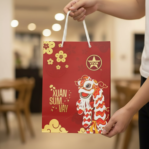 Bolsas de Papel para Compras con Diseño Personalizado, Acabado Mate de Lujo, Biodegradables y Ecológicas, con Asa, para Regalos, Decoración y Empaque - Product Image 2