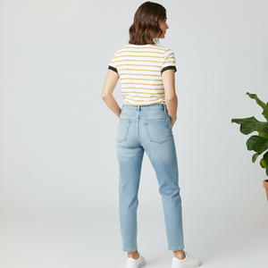 Camisetas Unisex con Forro, Tejido Ecológico Premium, Transpirable, de Secado Rápido, Combinación Blanco Mostaza, Se Acepta Servicio OEM - Product Image 5