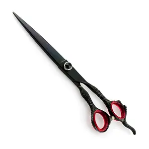 ชุดกรรไกรตัดขนสุนัขและแมว ด้ามจับลายมังกร ทำจากสแตนเลสอย่างดี แข็งแรง ทนทาน สำหรับการดูแลสัตว์เลี้ยง - Product Image 3