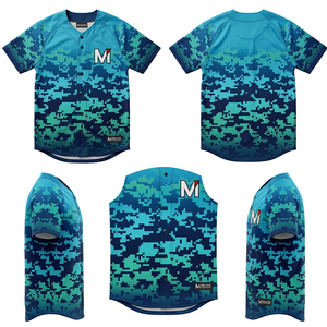 Camiseta de Béisbol Sublimada Personalizada, Material de Malla de Secado Rápido, Uniformes Deportivos Profesionales Ligeros, Precio al por Mayor - Product Image 6