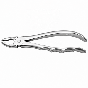 Forceps d'extraction universels à pointes crantées supérieures en acier inoxydable, forceps d'extraction dentaire, instruments chirurgicaux dentaires CE ISO - Product Image 6