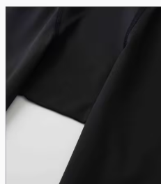 Ensemble de survêtement d'hiver pour homme Spezia International, noir, manches longues, col rond, couleur unie, spandex/nylon, tailles personnalisées - Product Image 5