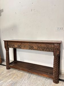 Modern <b>High</b> Quality Wooden Console <b>Table</b> for Living Room Dining <b>Kitchen</b> Unique Home Decor for Villa Bar Hotel for Bedroom Use - Product Image 4