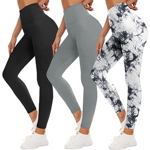 Leggings de yoga taille haute pour femmes Leggings de fitness personnalisés de haute qualité, sans couture, taille haute - Product Image 6