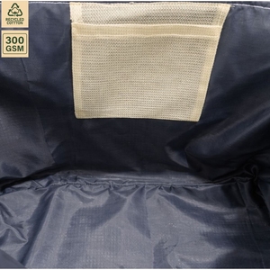 Bolsa Térmica Aislante de Lona Grande Personalizada con Cremallera, Reutilizable para Comestibles, Alimentos, Picnic, OEM, ODM, Venta al por Mayor, 45.7x33x17.8 cm - Product Image 4