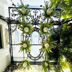 European Iron <b>Canopy</b> With Floral Pattern For Villa Entryway Outdoor Decorative Metal <b>Roof</b> Cover - Product Image 4