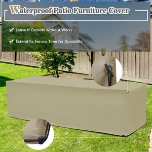 Set di Mobili da Esterno per Pranzo, 8 Pezzi in Rattan con Contenitore e Copertura Impermeabile - Product Image 2