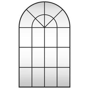 Espejo de Pared de 23.6 x 39.4 Pulgadas, Vidrio Negro y Hierro con Recubrimiento en Polvo - Product Image 3