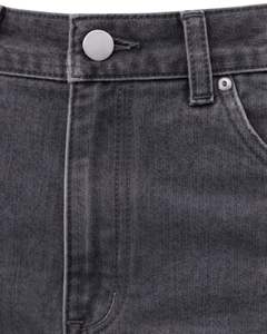 Vaqueros Cargo Grises Personalizados de Cintura Alta y Pierna Ancha con Bolsillos con Cremallera, Estilo Urbano, Pantalones Casuales Holgados para Mujer, OEM Personalizado - Product Image 5