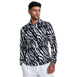 Marque de luxe décontracté affaires Plaid chemise à manches longues pour hommes robe slik Bur berry hommes chemise de haute qualité - Product Image 5