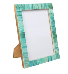 Nouveauté : Cadre photo en résine vert olive, design vintage moderne, personnalisable, pour la décoration de la maison et du salon - Product Image 1