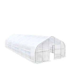 Serra TMG 20FT X 50FT per Grow Tent, con Copertura in Rete Leno Ripstop da 12 Mil, Finestre a Rullo per Cold Frame, Tetto a Punta per Fattorie - Product Image 6