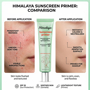 Crème SPF Correctrice Anti-Rougeurs Apaisante Teintée Formule Coréenne à la Centella Sous Marque Privée – Base de Maquillage - Product Image 5