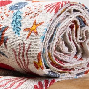 <b>Luxury</b> Cotton Handmade Printed <b>Sofa</b> <b>Throw</b> Blanket Cozy Organic Printed <b>Sofa</b> Cover Decorative <b>Throw</b> - Product Image 3