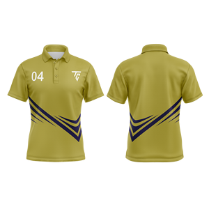 Camiseta Polo Personalizada con Bordado, de Poliéster, para Hombre, Talla Grande, Color Verde Oliva, Manga Corta, Patrón Geométrico, Transpirable, Deportiva - Product Image 1