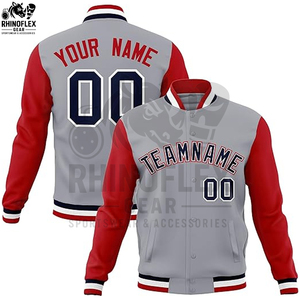 OEM Heavyweight Thick Winter <b>Jacket</b> for <b>Men</b> Chenille Embroidery Patches Oversized <b>Leather</b> Sleeves Letterman Style Plus Size - Product Image 5