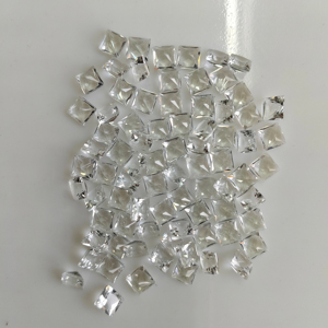 โทแพซสีขาวธรรมชาติ 5 มม. ทรงสี่เหลี่ยมเจ้าหญิงคัท คุณภาพดีที่สุด พลอยเม็ดเดี่ยวสำหรับทำเครื่องประดับ - Product Image 2