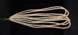 Natural Flashy Ethiopian <b>Opal</b> Rondelle Beads 3-5 MM Welo <b>Opal</b> Gemstone Rondelle Beads 18 Inch Natural Ethiopian <b>Opal</b> Jewelry - Product Image 6