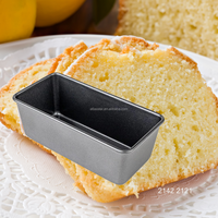 Moule à gâteau rectangulaire ATLAS STAR en alliage d'aluminium antiadhésif à distribution de chaleur, résistant au four, sûr pour les aliments, facile à nettoyer