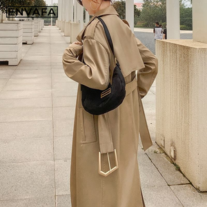 Nouveau Trench-Coat pour Femmes, Trench-Coat Long Surdimensionné, Trench-Coats Personnalisés pour Femmes, Trench-Coats de Luxe pour Femmes, Fabrication en Gros OEM ODM - Product Image 6