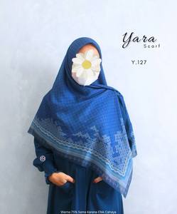 ผ้าพันคอ VOAL ขนาดใหญ่ น้ำหนักเบา ผ้าชีฟองโพลีเอสเตอร์ ใส่ได้ทุกวัน ระบายอากาศได้ดี 130 x 130 ซม. - Product Image 5