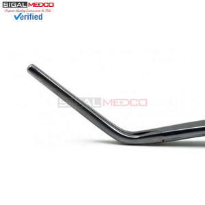 Pince vasculaire atraumatique DeBakey de haute qualité certifiée CE, forceps angulaire Rumel manuel en acier inoxydable allemand pour usage cardiovasculaire - Product Image 3