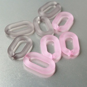 Grandes chaînes en résine transparente colorées pour décoration murale, séparateur de pièce DIY et accessoires de rideaux - Product Image 4