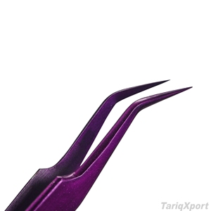 Professional Eyelash Extension Tweezers Stainless Steel Volume Lash Tweezer Anti-Static <b>Precision</b> Forceps for Makeup Beauty - Product Image 4