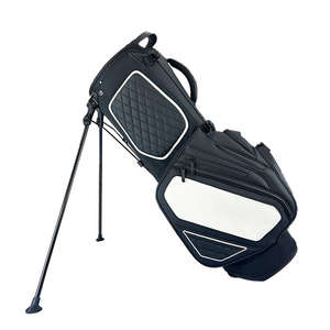 Bolsa de Golf de Piel Sintética al por Mayor con 14 Divisores, Impermeable, con Soporte, Personalizable OEM ODM - Product Image 4