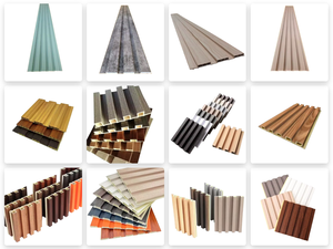 Panel de Pared de PVC Acanalado, Material Plástico Impermeable e Insonorizante para Baños Modernos, Apartamentos, Casas y Hoteles - Product Image 4