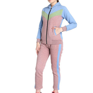 Ensemble de survêtement pour femme doublé polaire, sweat à capuche oversize et pantalon de jogging, tenue décontractée d'hiver, fournisseur en gros OEM ODM - Product Image 4