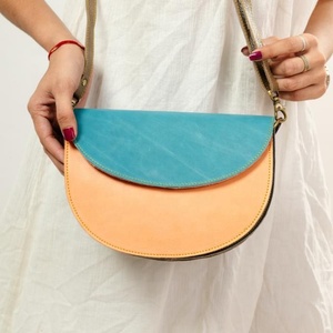 LW กระเป๋าสะพายข้างสำหรับผู้หญิงสไตล์วินเทจหรูหรากระเป๋าถือโบฮีเมียนหลากสีสำหรับฤดูหนาวกระเป๋าชุดสุภาพสตรีแบบพกพา - Product Image 1