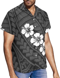 Nouvel ensemble de Puletasi Samoan assorti pour couple, motifs et styles samoans, robe à motifs samoans - Product Image 4