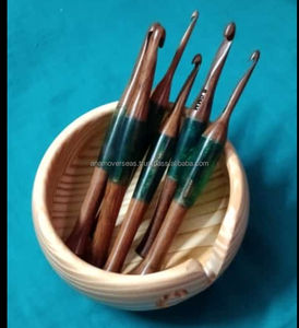 Crochets à crochet en résine de haute qualité, design antidérapant pour un crochetage fluide - Product Image 6