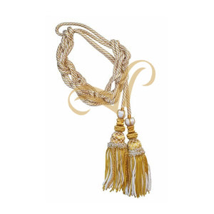 OEM ODM Vente en gros Pompons de haute qualité en fil de métal, Pompons en métal doré de la meilleure qualité - Product Image 1